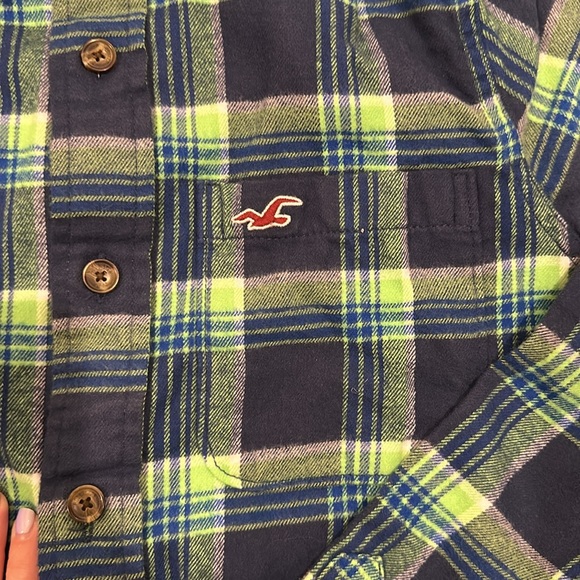 NWT Vintage Men’s Size M Hollister Flannel - Picture 4 of 4